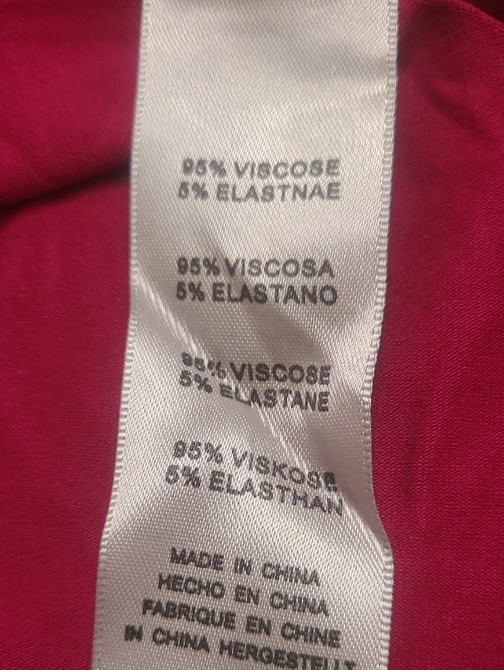 NWT! Avenue Elsa Tunic Black/Berry. Size 18/20 - Picture 4 of 4